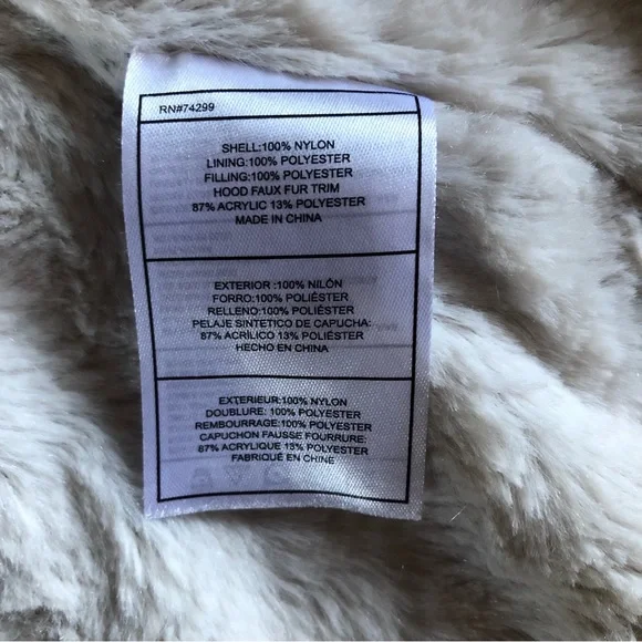 Bebe Sport - Hooded Anorak Parka Puffer Jacket w/Removable Faux Fur Trim - Picture 10 of 16